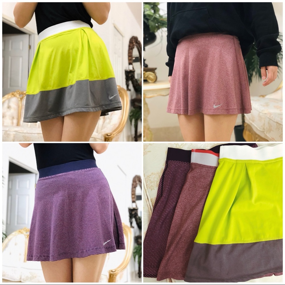 Set of 3 Woman’s Nike Tennis Skirts